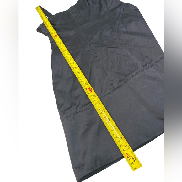 Mango Moments Gothic Chic Structured Black Cocktail Mini Dress Size 4 - Picture 10 of 12